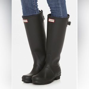 Hunter Black Women's Winter & Rain Boots